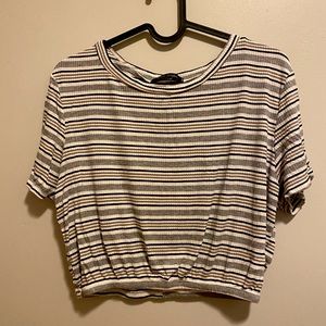 PacSun Elastic Hem Crop Top